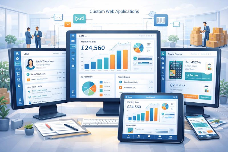 A bespoke web app for your business